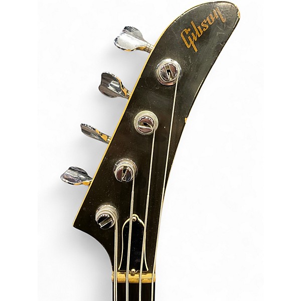 Vintage 1984 Gibson Explorer Bass Alpine White Electric Bass Guitar