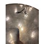 Used Zildjian 20in A custom flat ride Cymbal