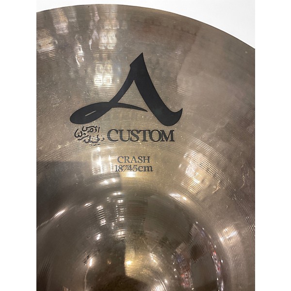 Used Zildjian 18in A Custom Crash Cymbal