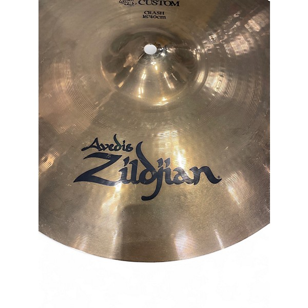 Used Zildjian 16in A Custom Crash Cymbal