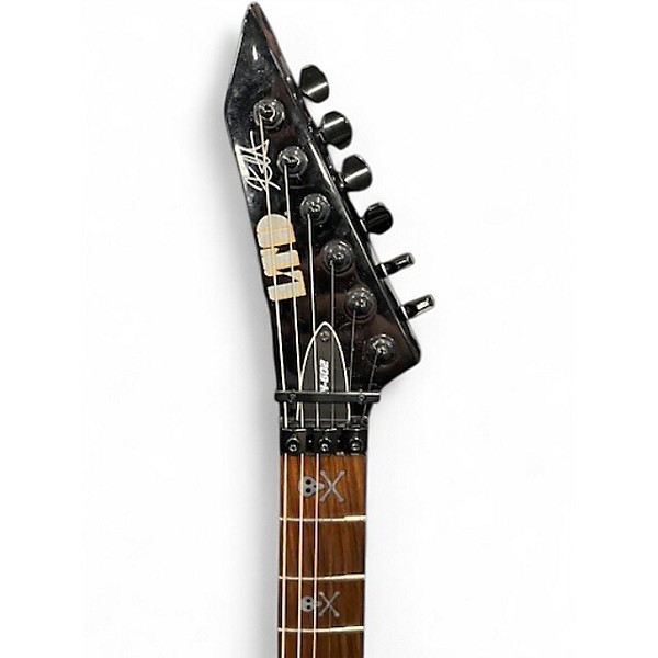 Used ESP LTD KH602 Kirk Hammett Signature Black Solid Body Electric Guitar