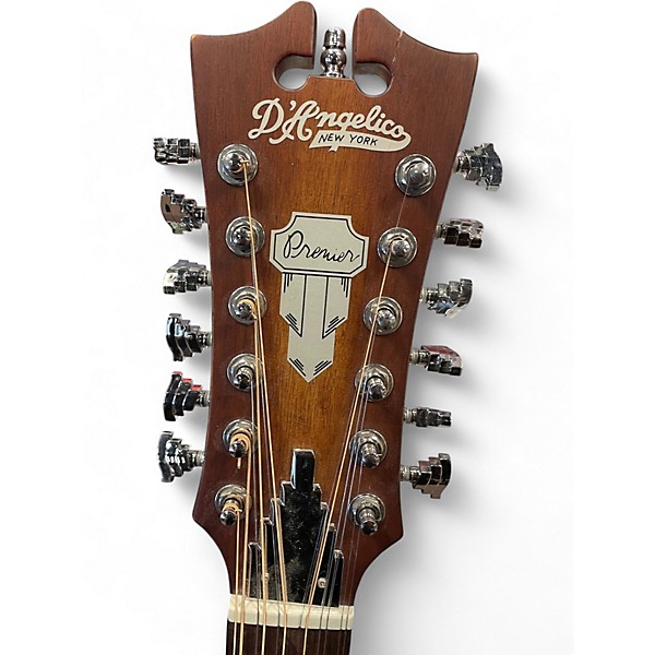 Used D'Angelico Series Fulton LS 12-String Natural 12 String Acoustic Electric Guitar