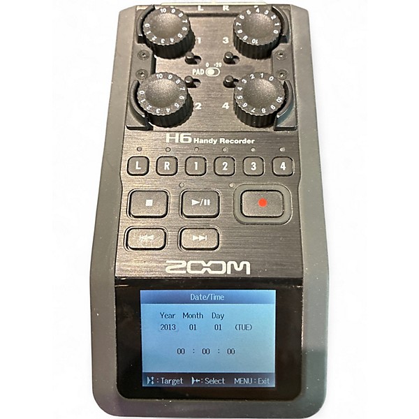 Used Zoom H6 MultiTrack Recorder