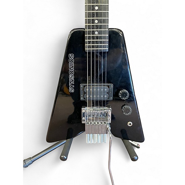 Used Synsonics HL200T Black Solid Body Electric Guitar