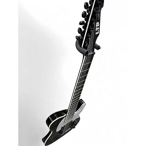 Used ESP LTD SCT607B Stephen Carpenter Signature 7 String Black Solid Body Electric Guitar