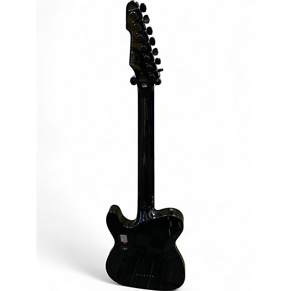 Used ESP LTD SCT607B Stephen Carpenter Signature 7 String Black Solid Body Electric Guitar