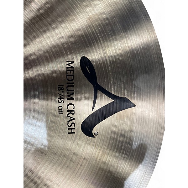 Used Zildjian 18in A Custom Medium Crash Cymbal