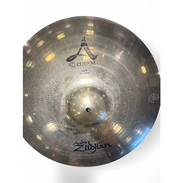 Used Zildjian 20in A Custom Ride Cymbal