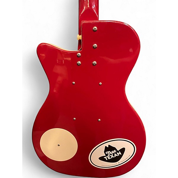 Used Danelectro U-1 Reissue Red Solid Body Electric Guitar