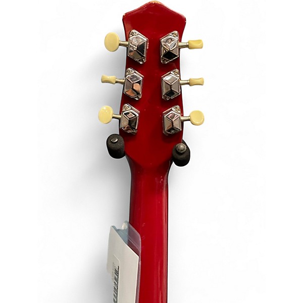 Used Danelectro U-1 Reissue Red Solid Body Electric Guitar