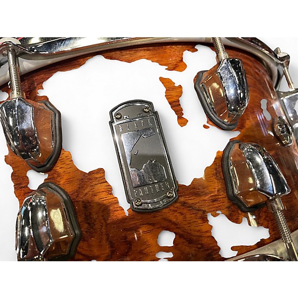 Used Mapex 14in Black Panther Shadow Birch/Walnut Drum