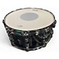 Used ddrum 14in Dominion Maple Snare Royal Olive Drum thumbnail