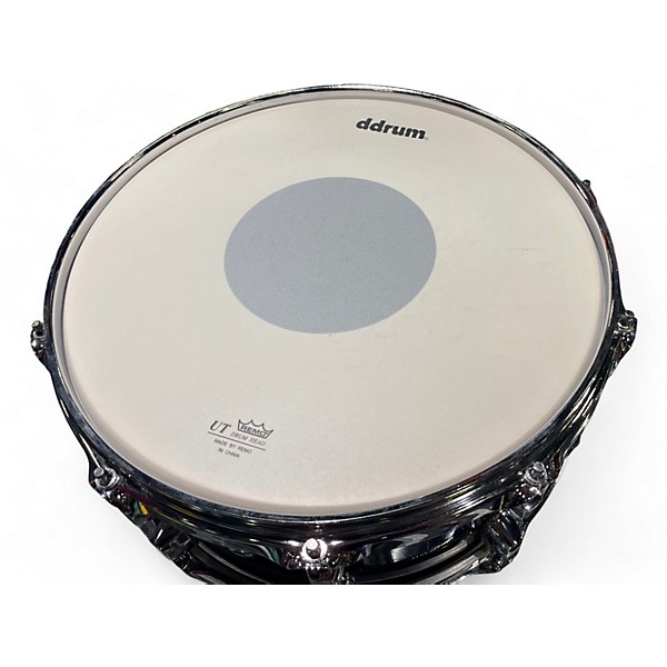 Used ddrum 14in Dominion Maple Snare Royal Olive Drum