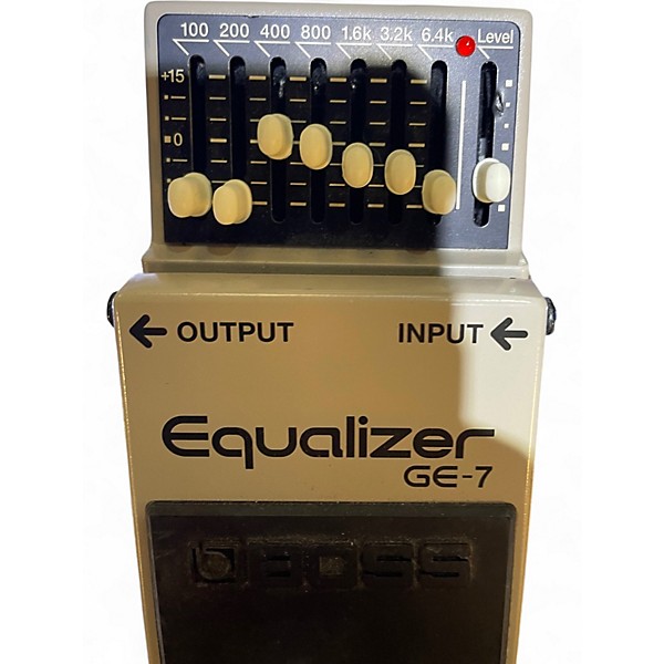 Used BOSS GE7 Equalizer Pedal