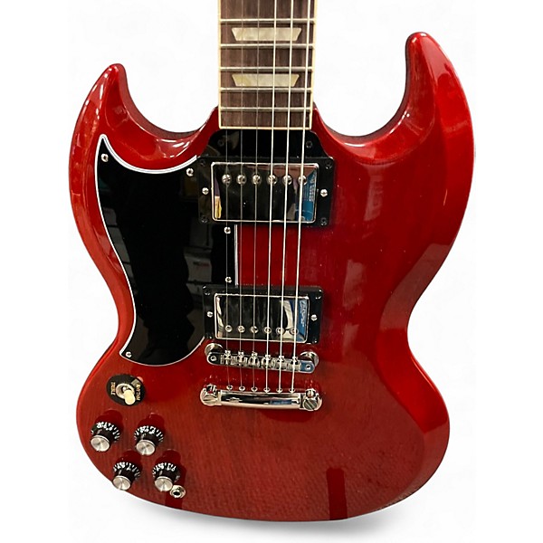 Used Gibson SG Red Solid Body Electric Guitar