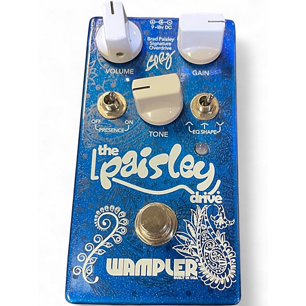 Used Wampler Brad Paisley Signature Overdrive Effect Pedal