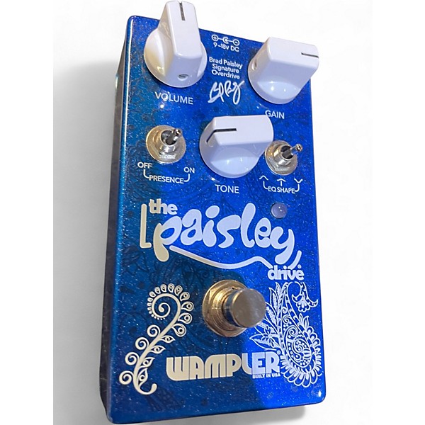 Used Wampler Brad Paisley Signature Overdrive Effect Pedal