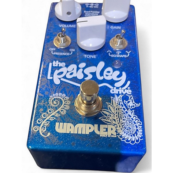 Used Wampler Brad Paisley Signature Overdrive Effect Pedal