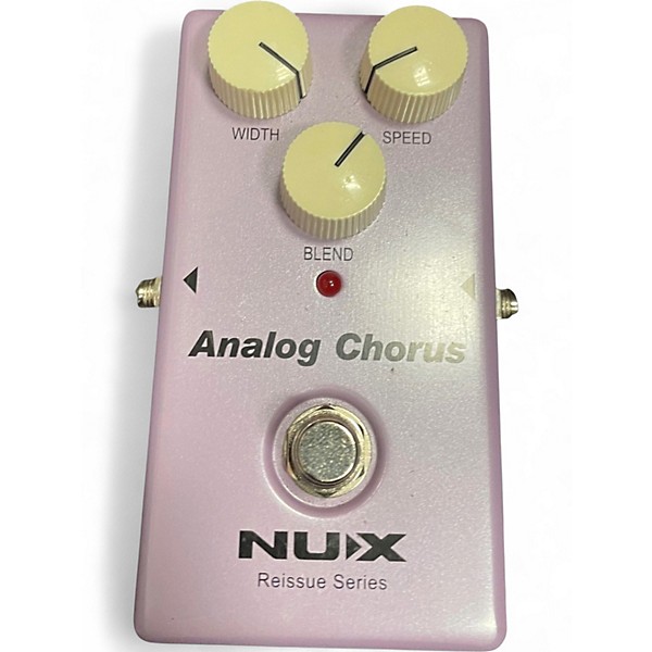 Used NUX ANALOG CHORUS Effect Pedal