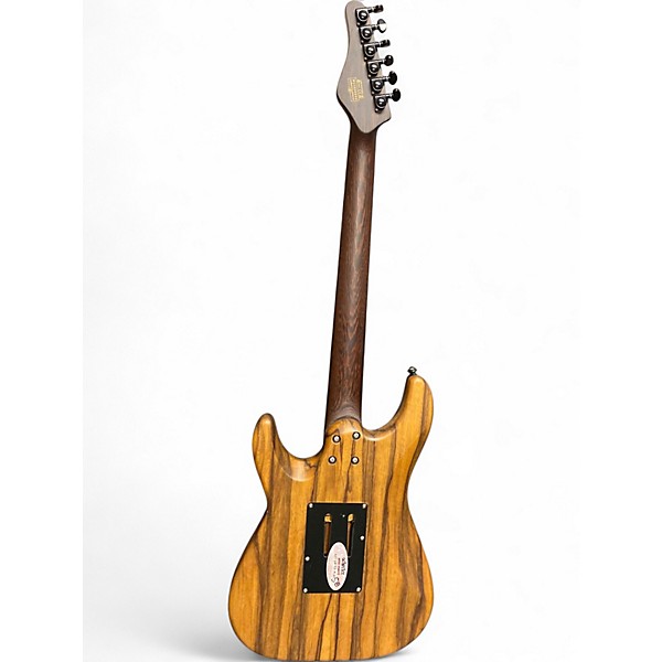 Used Schecter Guitar Research Sun Valley Super Shredder FR Black Limba Walnut Solid Body Electric Guitar