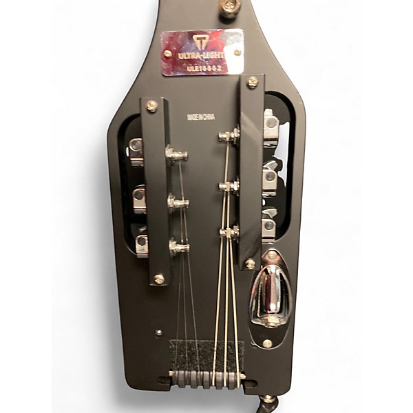 Used Traveler Guitar Ultra Light Black Acoustic Guitar