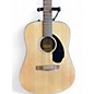 Used Fender CD60 Dreadnought Natural Acoustic Guitar