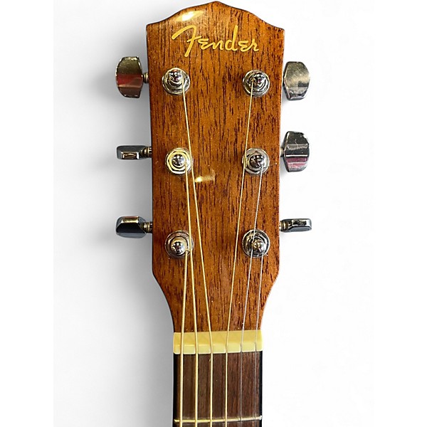 Used Fender CD60 Dreadnought Natural Acoustic Guitar