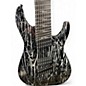 Used Schecter Guitar Research C8 MULTISCALE SILVER MOUNTAIN BLOOD MOON Solid Body Electric Guitar