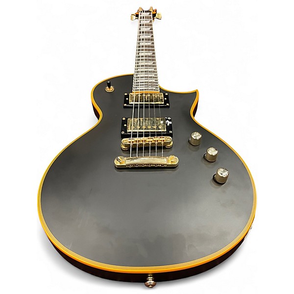 Used ESP LTD EC1000 Deluxe FLAT BLACK Solid Body Electric Guitar