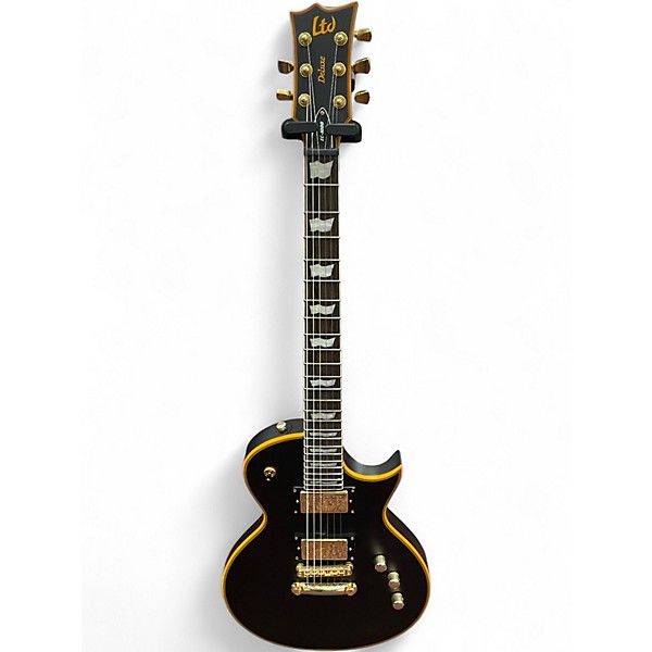 Used ESP LTD EC1000 Deluxe FLAT BLACK Solid Body Electric Guitar