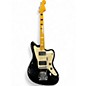 Used 2014 Fender Modern Player Jazzmaster HH Black Solid Body Electric Guitar thumbnail