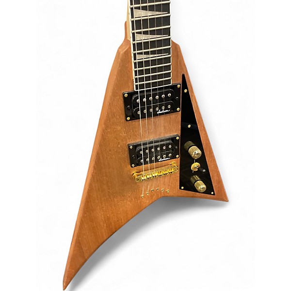 Used Jackson JS30KV King V Natural Solid Body Electric Guitar