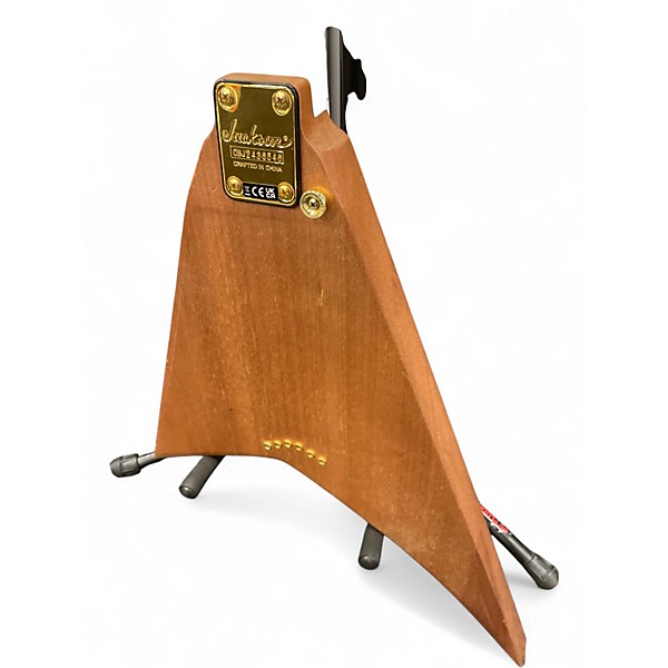 Used Jackson JS30KV King V Natural Solid Body Electric Guitar