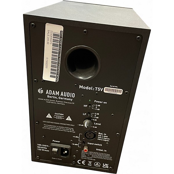 Used ADAM Audio T5V PAIR Powered Monitor