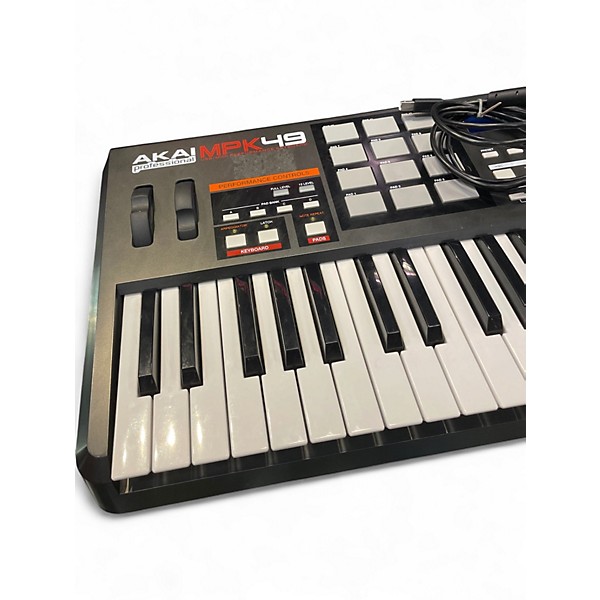 Used Akai Professional MPK49 49 Key MIDI Controller
