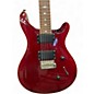 Used PRS SE Custom 24 Trans Red Solid Body Electric Guitar thumbnail