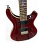 Used PRS SE Custom 24 Trans Red Solid Body Electric Guitar