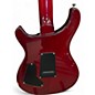 Used PRS SE Custom 24 Trans Red Solid Body Electric Guitar