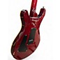 Used PRS SE Custom 24 Trans Red Solid Body Electric Guitar