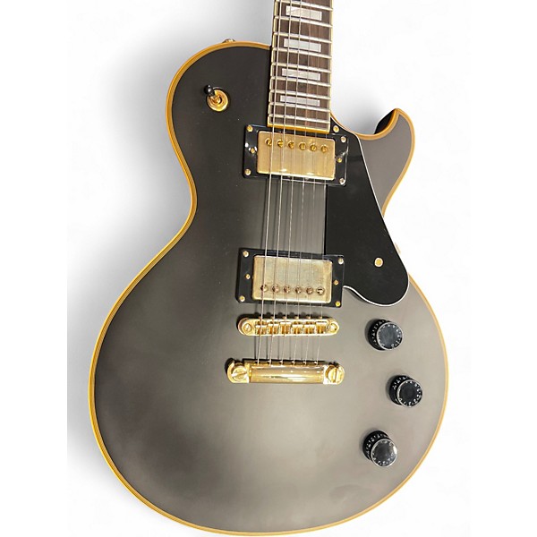 Used Schecter Guitar Research Solo-II Custom Black Solid Body Electric Guitar