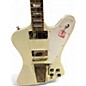 Used Epiphone 1963 Firebird V Reissue with Maestro Vibrola Polaris White Solid Body Electric Guitar