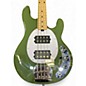 Used Sterling by Music Man RAY 4 HH Olive Green Electric Bass Guitar