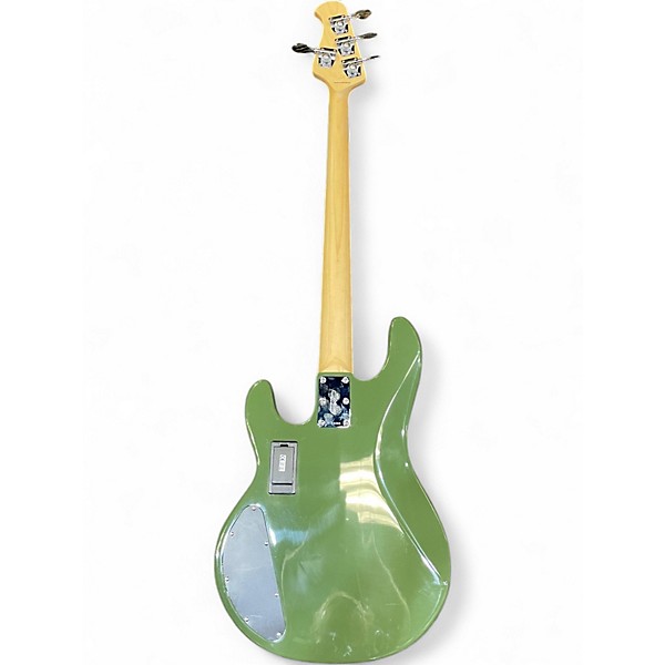 Used Sterling by Music Man RAY 4 HH Olive Green Electric Bass Guitar