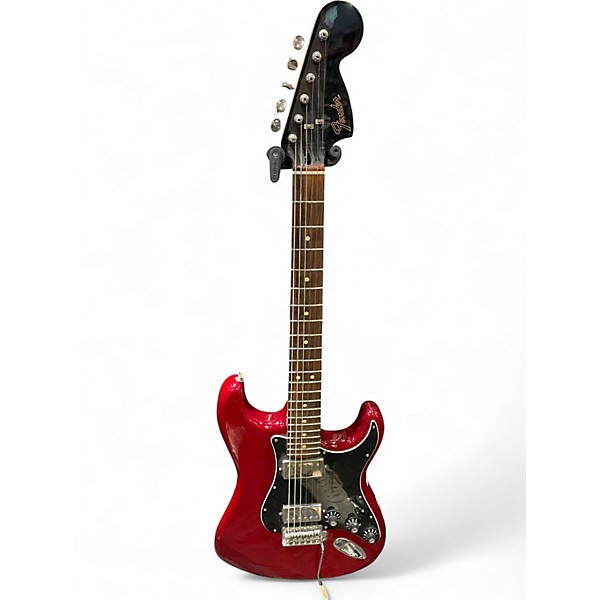 Used Fender Standard Stratocaster HH Wine Red Solid Body Electric Guitar