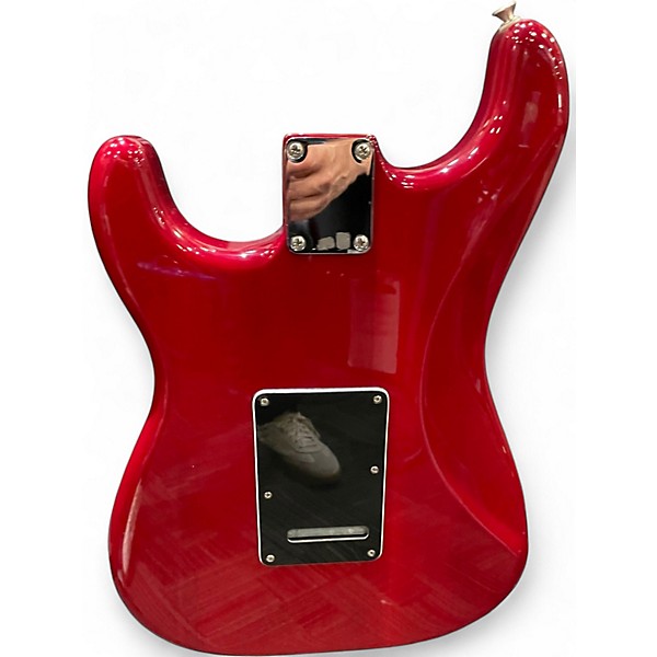 Used Fender Standard Stratocaster HH Wine Red Solid Body Electric Guitar