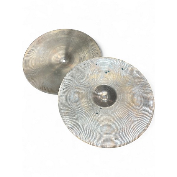 Used Zildjian 15in Vintage A Series Hi Hat Pair Cymbal