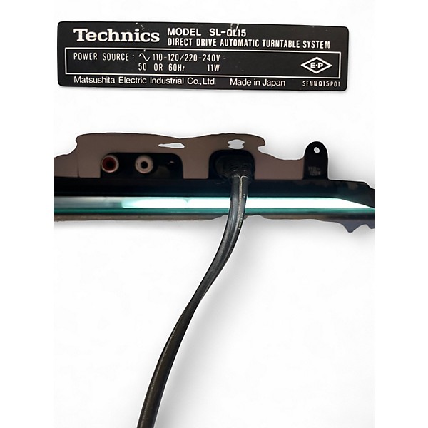 Used Technics SL-QL15 Turntable