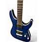 Used Schecter Guitar Research C1 Platinum Trans Blue Solid Body Electric Guitar