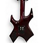Used B.C. Rich Warlock MK 7 Trans Red Solid Body Electric Guitar