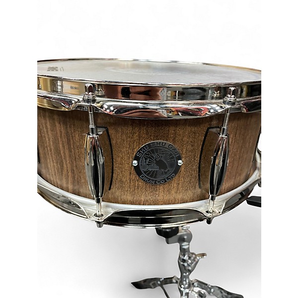 Used Shu Shu Gah Drum Co Ltd 14in STAVE MAPLE WHITE OAK Natural Drum